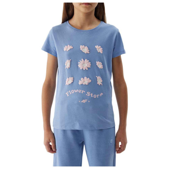 4F Παιδική κοντομάνικη μπλούζα